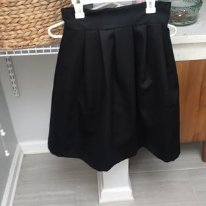 Formal black skirt